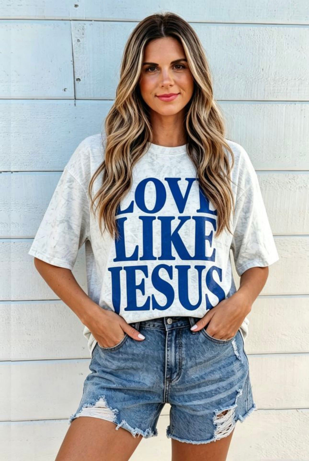 PREORDER Camo Love Like Jesus Tee
