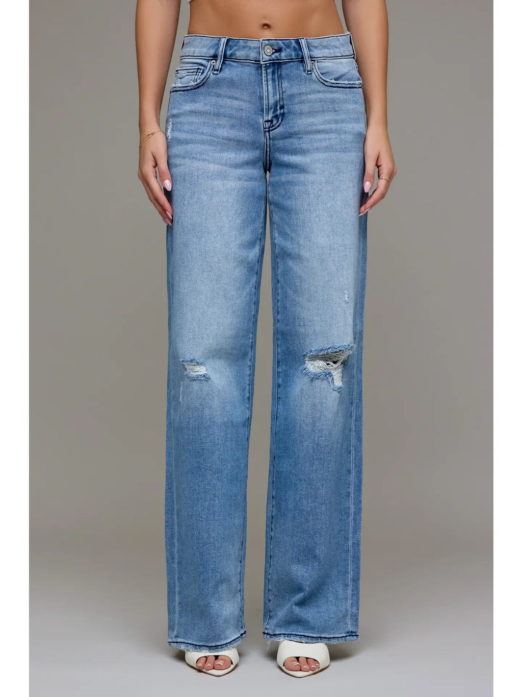 PREORDER Hidden Jeans Mid Rise Dad Jean