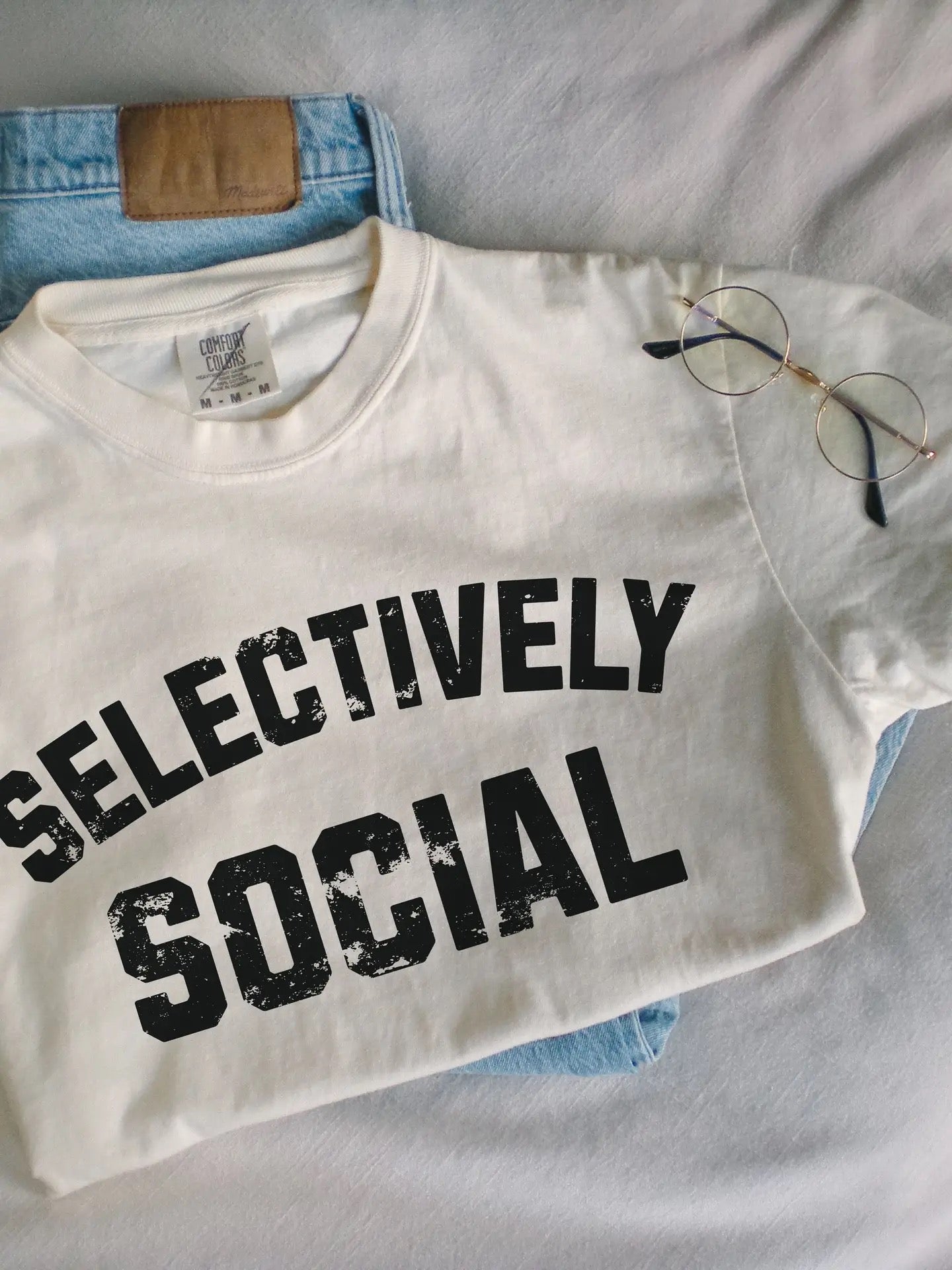 PREORDER Selectively Social Tee