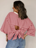 PREORDER Striped Bow Shirt