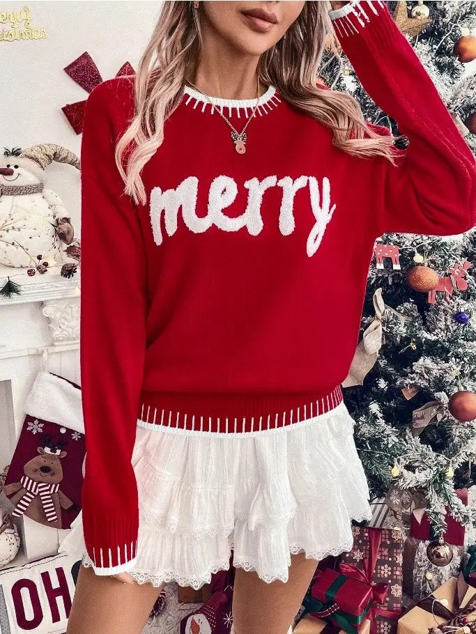 PREORDER Merry Knit Sweater