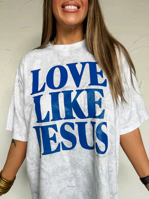 PREORDER Camo Love Like Jesus Tee
