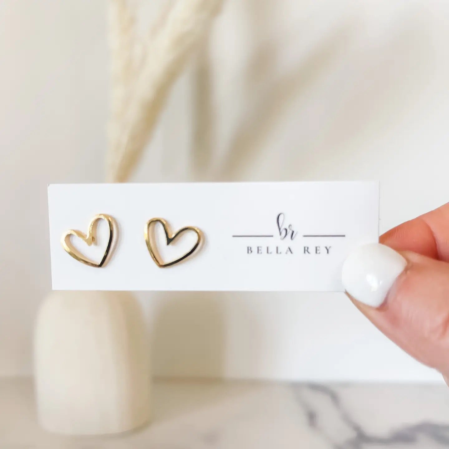 PREORDER Heart Earrings