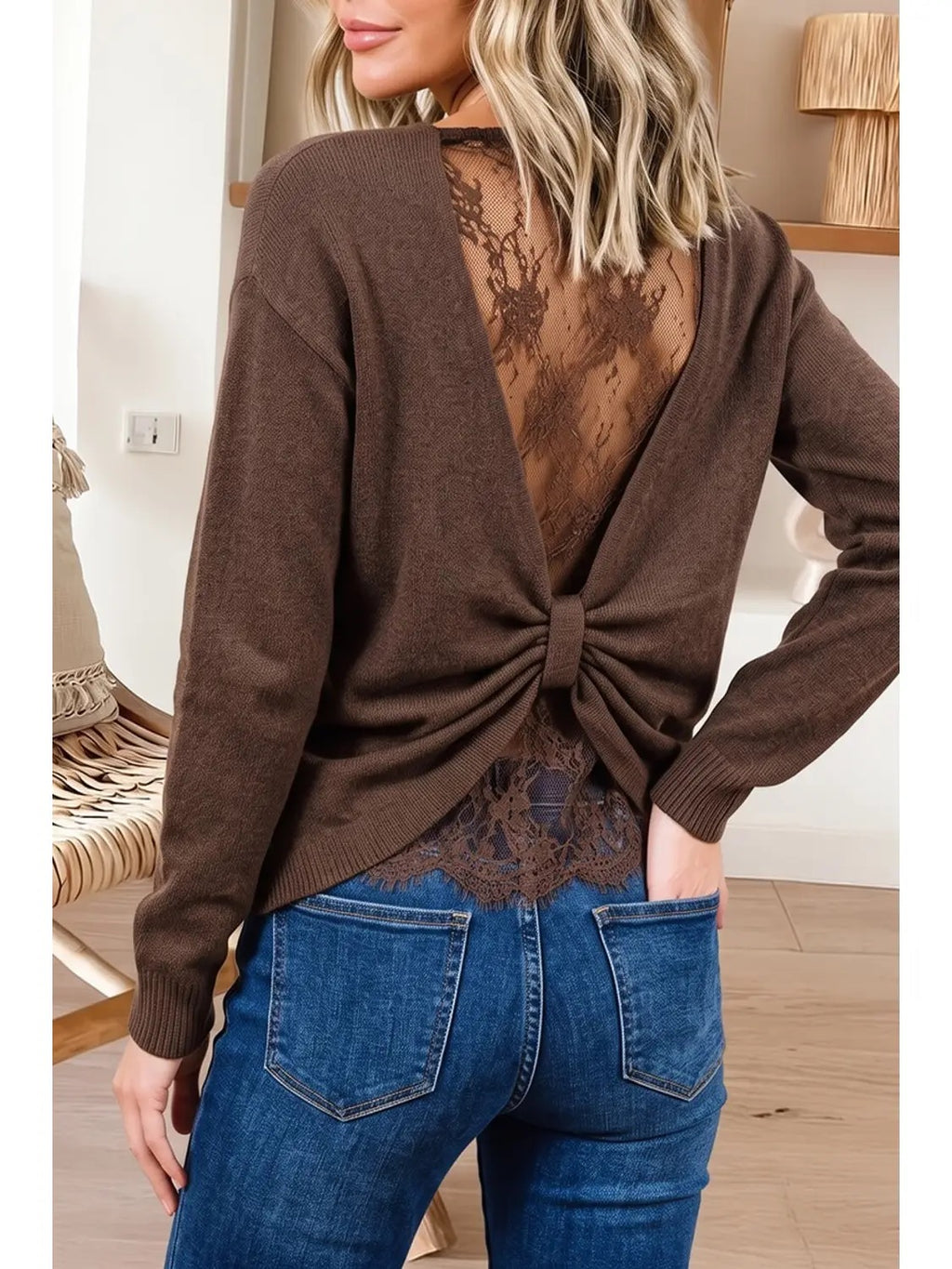 PREORDER Lace Sweater