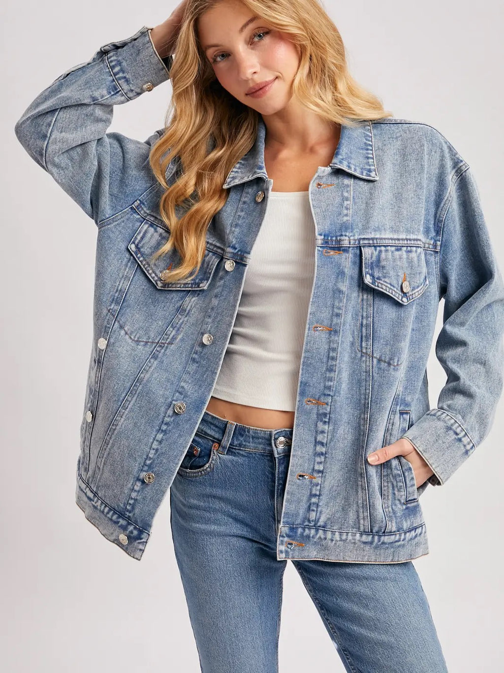 PREORDER Reworked Wayne Denim Jacket