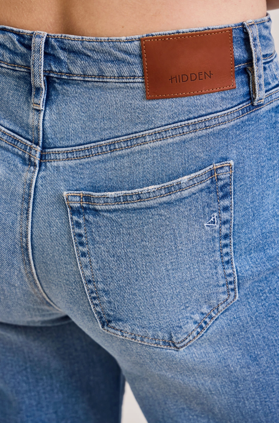 PREORDER HIDDEN Dad Jean with Cheetah Cuff
